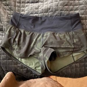speed up low rise camp shorts